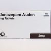 Clonazepam Auden 2mg 100 Tablets in UK